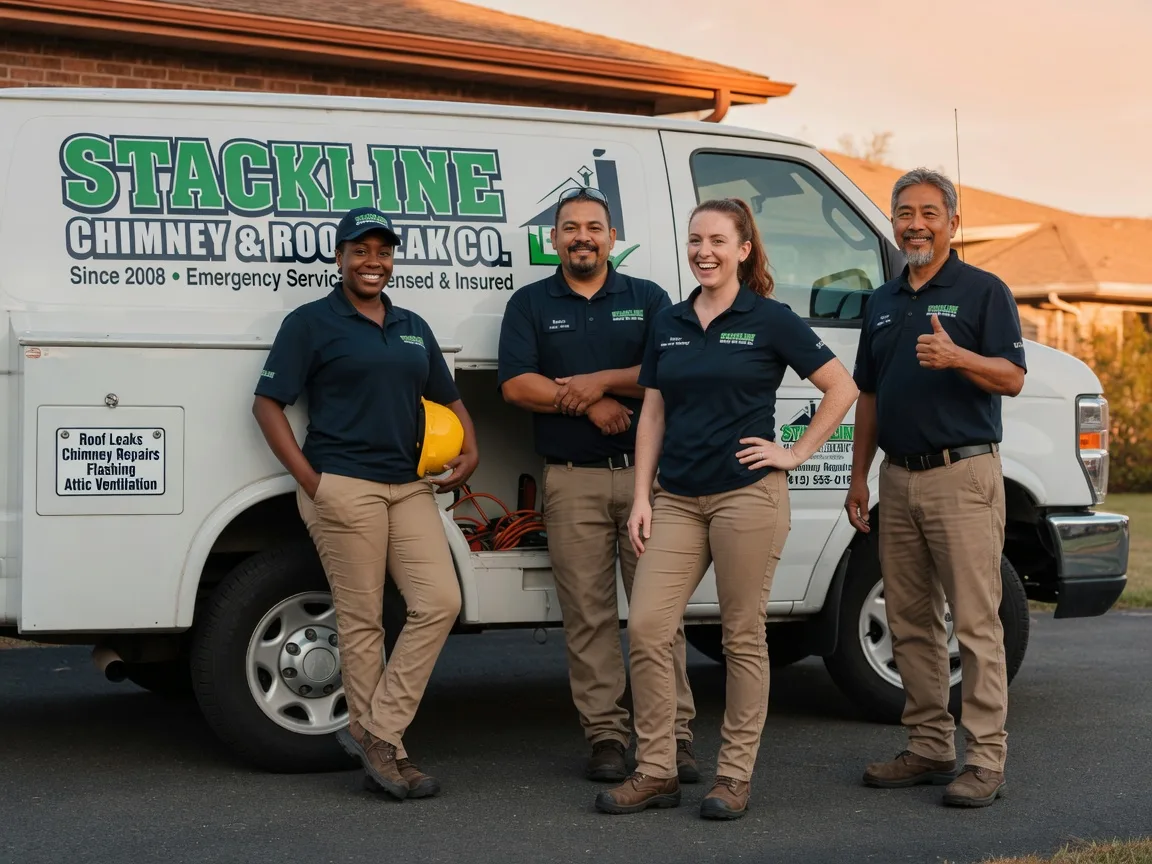 Chimney flashing repair company in Leoma, TN